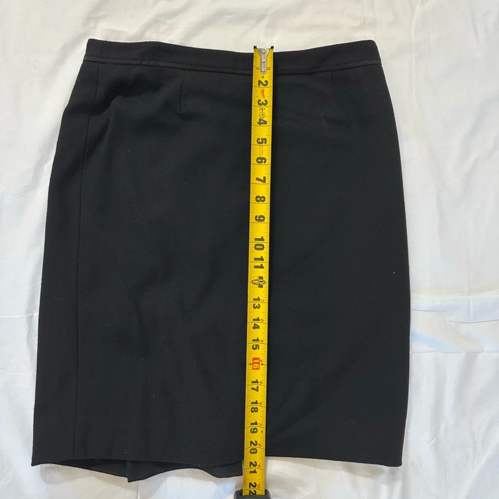 Tory Burch - Classic Black Women's Wool Skirt - Size 6